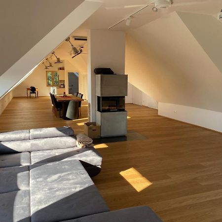 Salzburg-Loft Im Stadtteil Leopoldskron-Moos 120Qm Mit Balkon & Untersbergblick エクステリア 写真