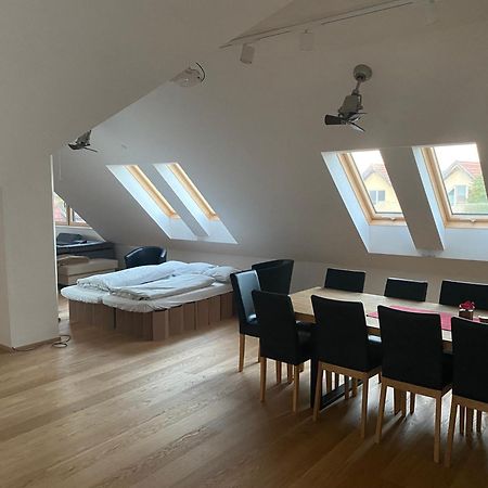 Salzburg-Loft Im Stadtteil Leopoldskron-Moos 120Qm Mit Balkon & Untersbergblick エクステリア 写真