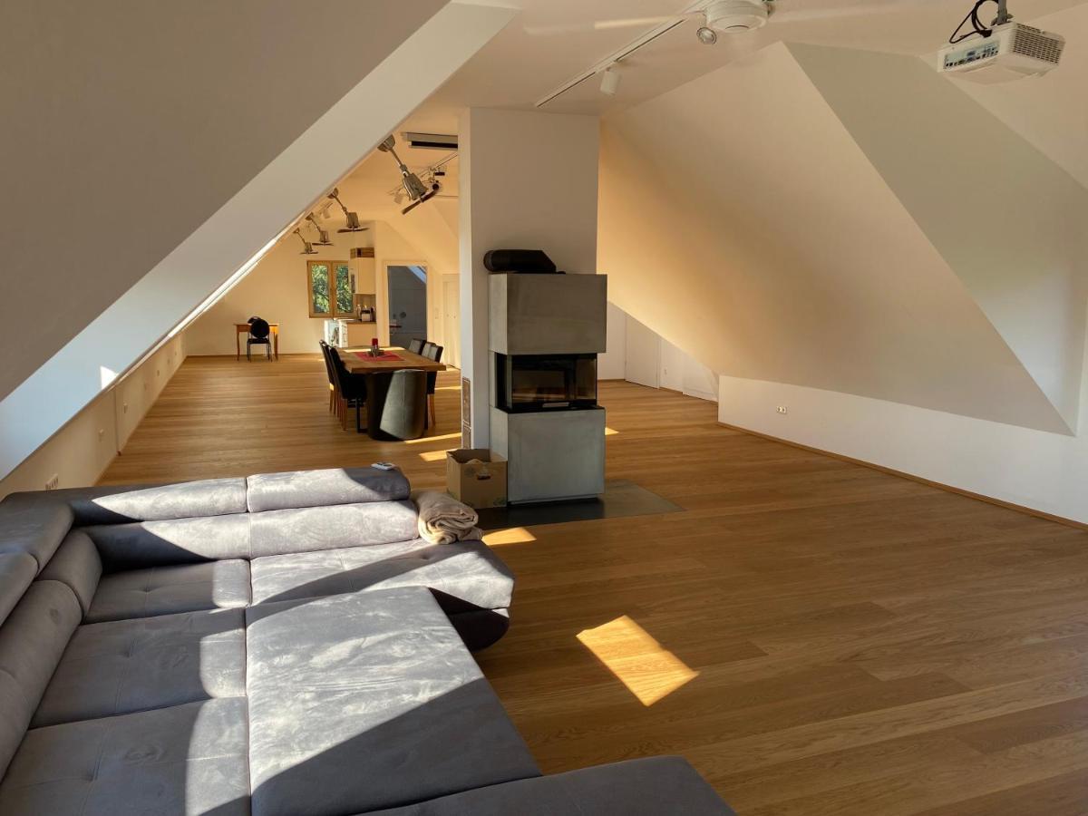 Salzburg-Loft Im Stadtteil Leopoldskron-Moos 120Qm Mit Balkon & Untersbergblick エクステリア 写真